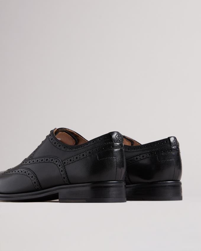 Chaussures Richelieu Ted Baker Formal Leather Noir Homme | GVK-54108141